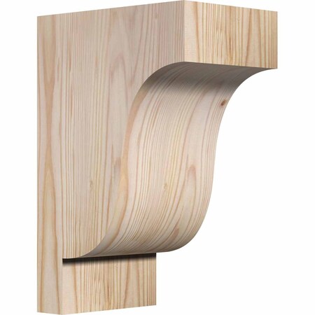 Newport Smooth Corbel, Douglas Fir, 5 1/2W X 8D X 12H